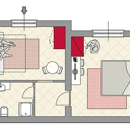 瑞拉斯科尔特贝尔加米尼酒店 住宿加早餐酒店 佩斯基耶拉德加达